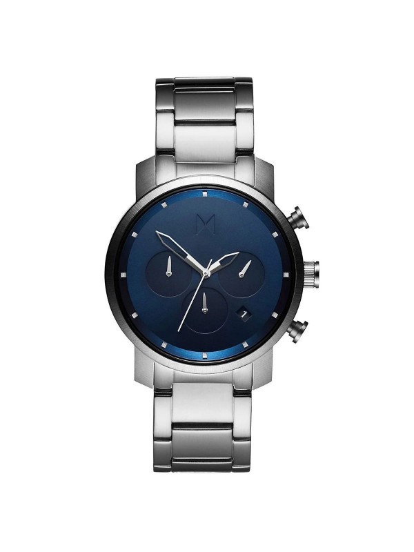 CHRONO 40MM NAVY SILVER