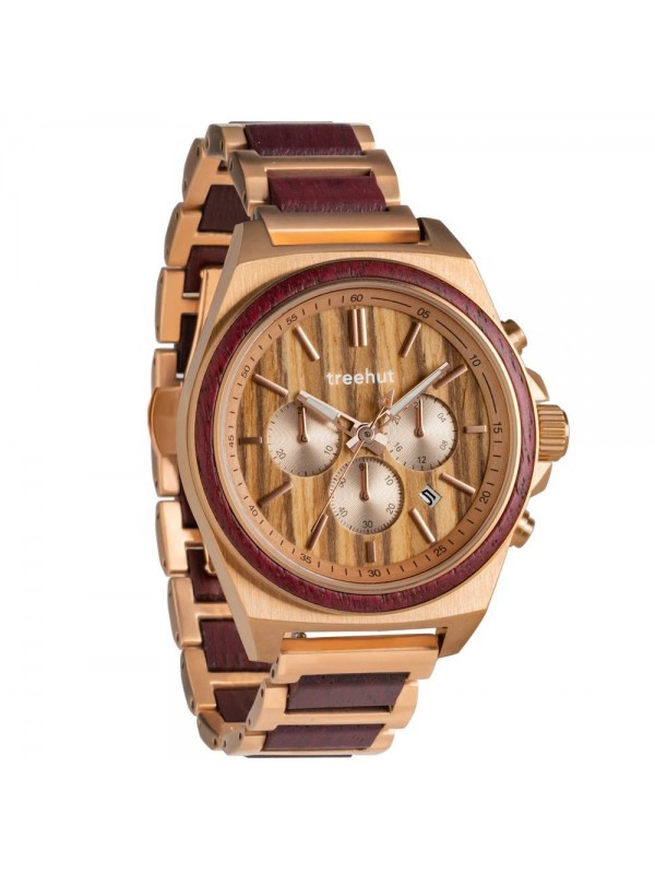 Aster Violet Wood Rose Gold