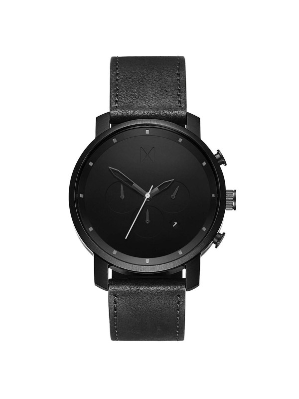 CHRONO BLACK LEATHER