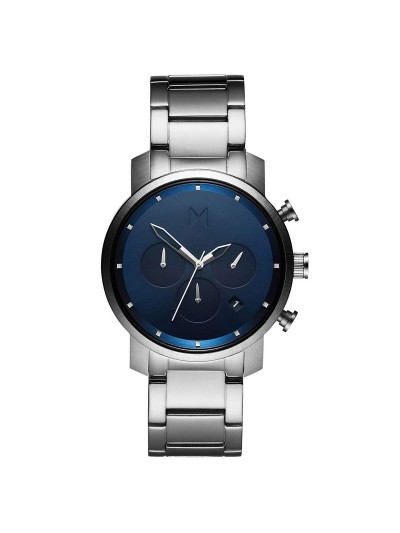 CHRONO 40MM NAVY SILVER