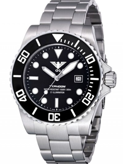 TYS.SSTY Diver's Wristwatch Typhoon Steel
