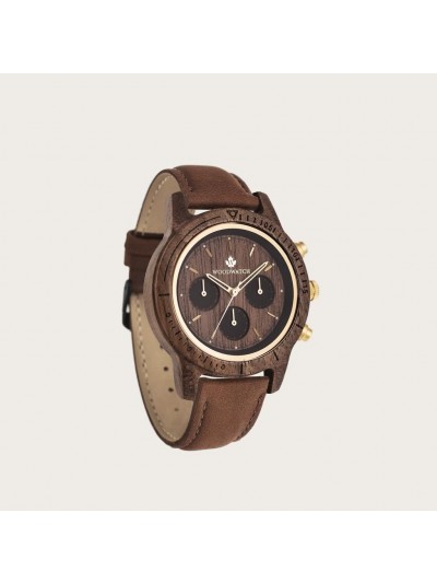 Walnut Gold Pecan - Chronus 42MM
