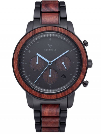 Men's Watch Chronograph Maximilian Rosewood/Black