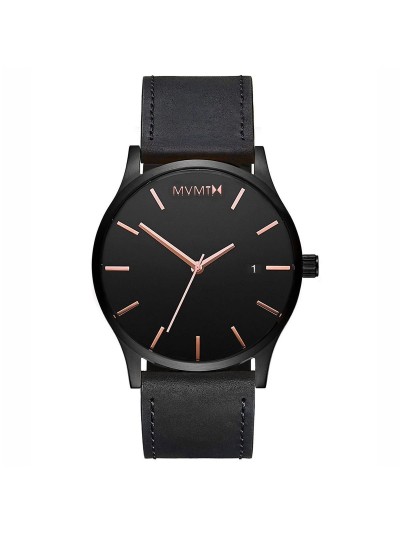 CLASSIC BLACK ROSE LEATHER