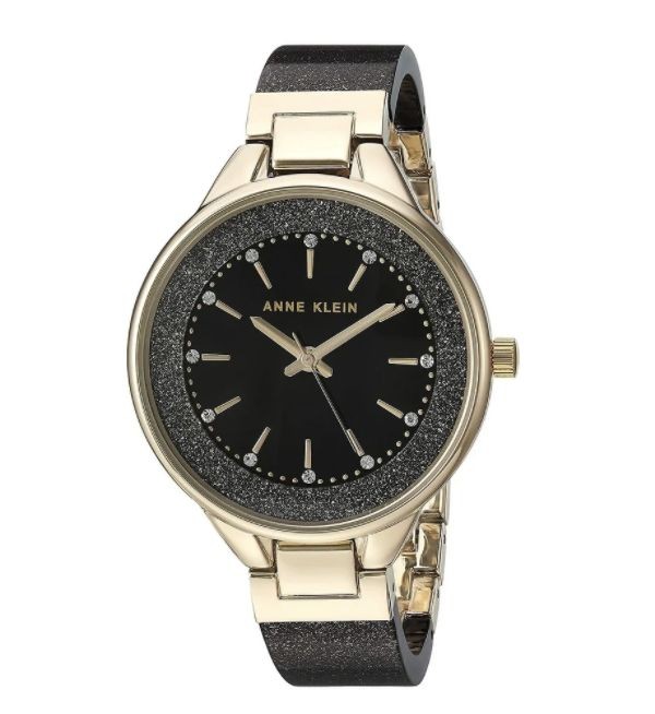Anne Klein Resin Ladies Watch AK-1408BKLE