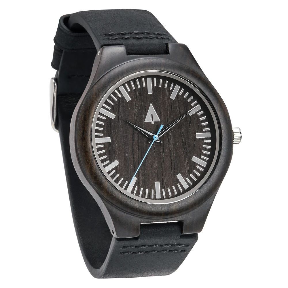 Classic Ebony Theo Blue Leather